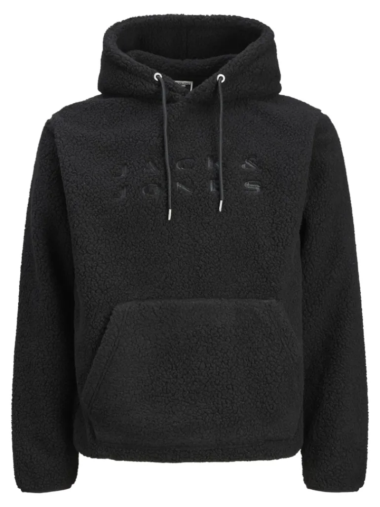 JCOFLARE TEDDY SWEAT HOOD black