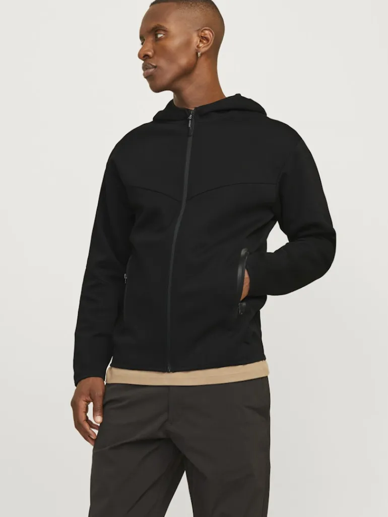 JCOFUSION SWEAT ZIP HOOD NOOS black