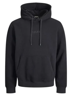JCOPOINT SWEAT BADGE HOOD BF black