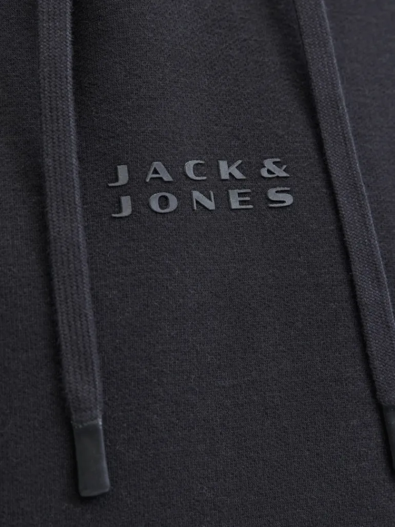 JCOPOINT SWEAT BADGE HOOD BF black