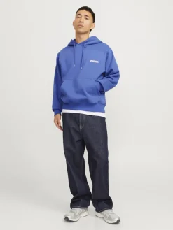 JCOUNION PRINT SWEAT HOOD NOOS beaucoup blue