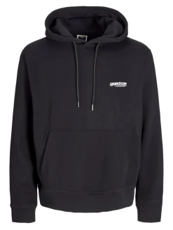 JCOUNION PRINT SWEAT HOOD NOOS black