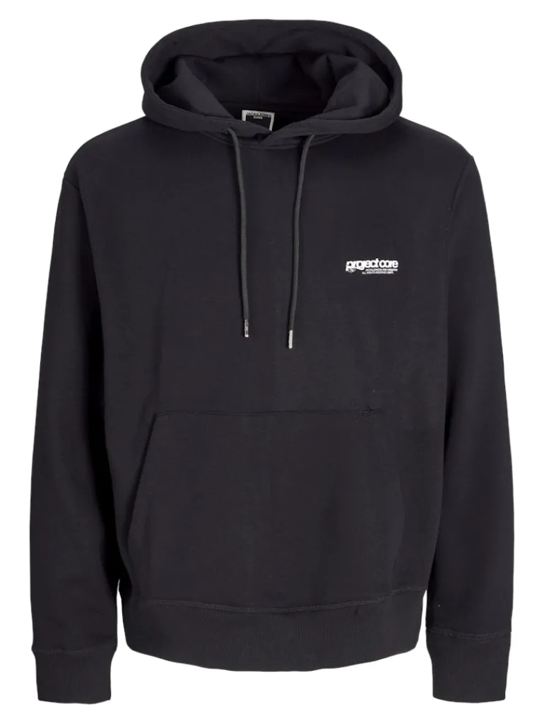 JCOUNION PRINT SWEAT HOOD NOOS black