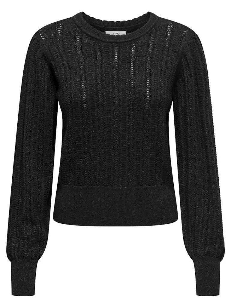 JDYBEAUTY L/S GLITTER PULLOVER KNT black