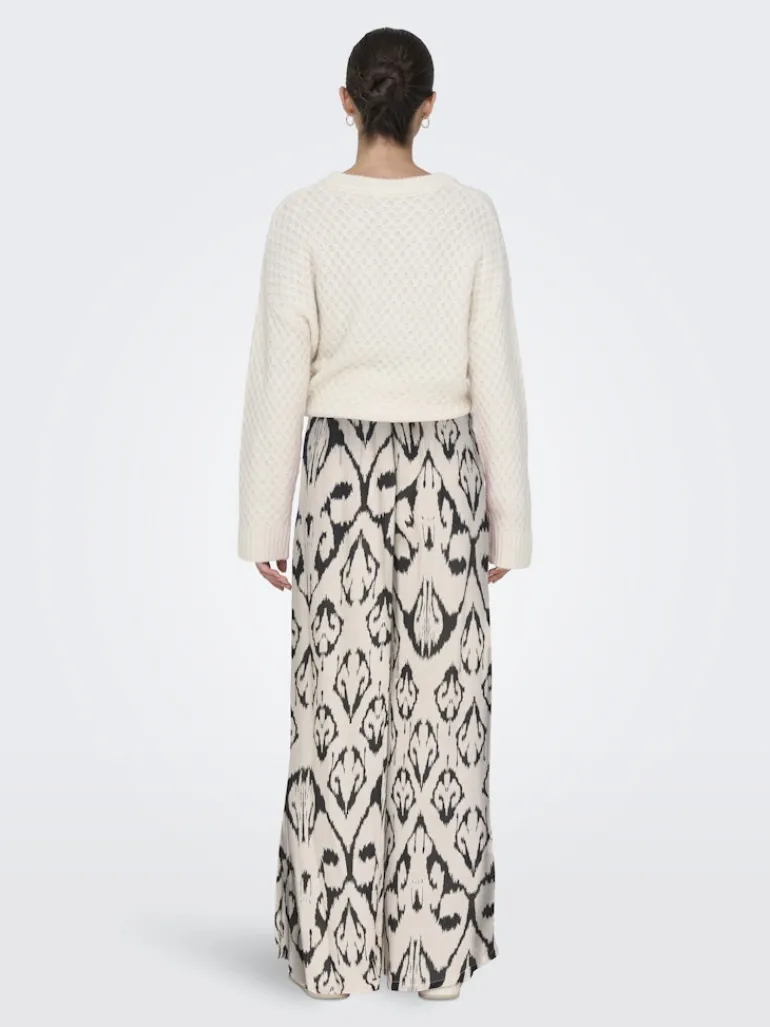 JDYBREE LIFE MW WIDE PANT WVN cement