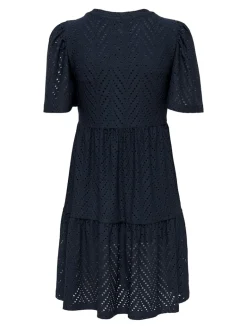JDYCARLA CATHINKA S/S DRESS JRS NOOS sky captain