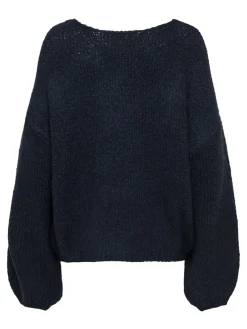 JDYDINEA L/S REVERSIBLE PULLOV. KNT NOOS total eclipse