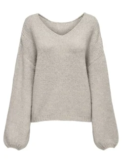 JDYDINEA L/S REVERSIBLE PULLOV. KNT NOOS chateau gray