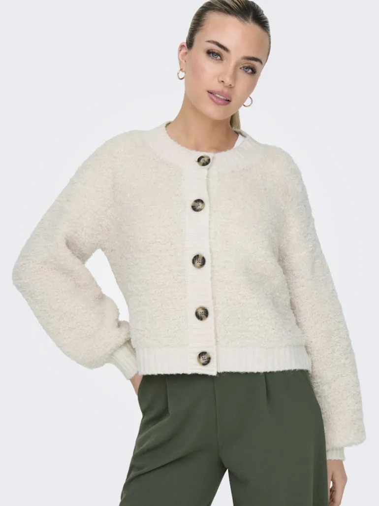 JDYEIRA LIFE L/S ONECK CARDIGAN KNT NOOS birch
