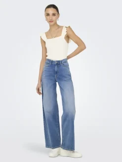 JDYFELINA-FINA HW WIDE MED BLUE DNM NOOS medium blue denim