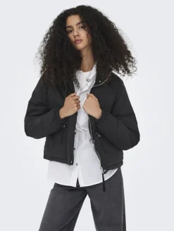 JDYFREY FLOTTE SHORT JACKET OTW YFM NOOS black