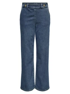 JDYGEGGO HW WIDE JEANS DNM NOOS medium blue denim