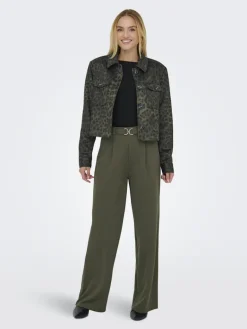 JDYGEGGO LIFE BELT PANT JRS NOOS black olive