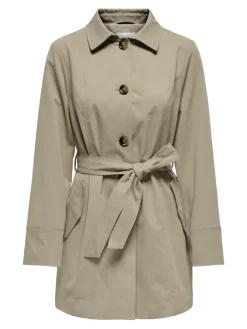 JDYISADORA LIFE TRENCHCOAT OTW HAB NOOS weathered teak