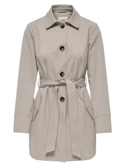 JDYISADORA LIFE TRENCHCOAT OTW HAB NOOS chateau gray