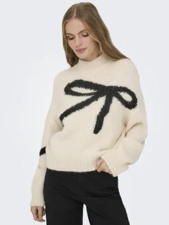 JDYKILIAN L/S HN JACQUARD PULLOVER KNT whitecap gray