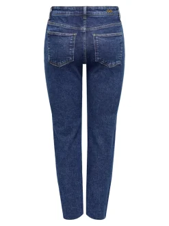 JDYLULLU HWSTRAIGHT ANK JEANS DB NOOS dark blue denim