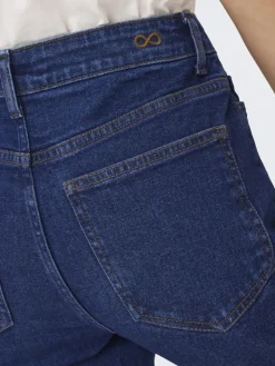 JDYLULLU HWSTRAIGHT ANK JEANS DB NOOS dark blue denim