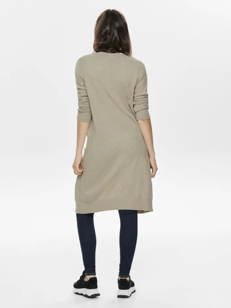 JDYMARCO L/S LONG CARDIGAN KNT NOOS beige