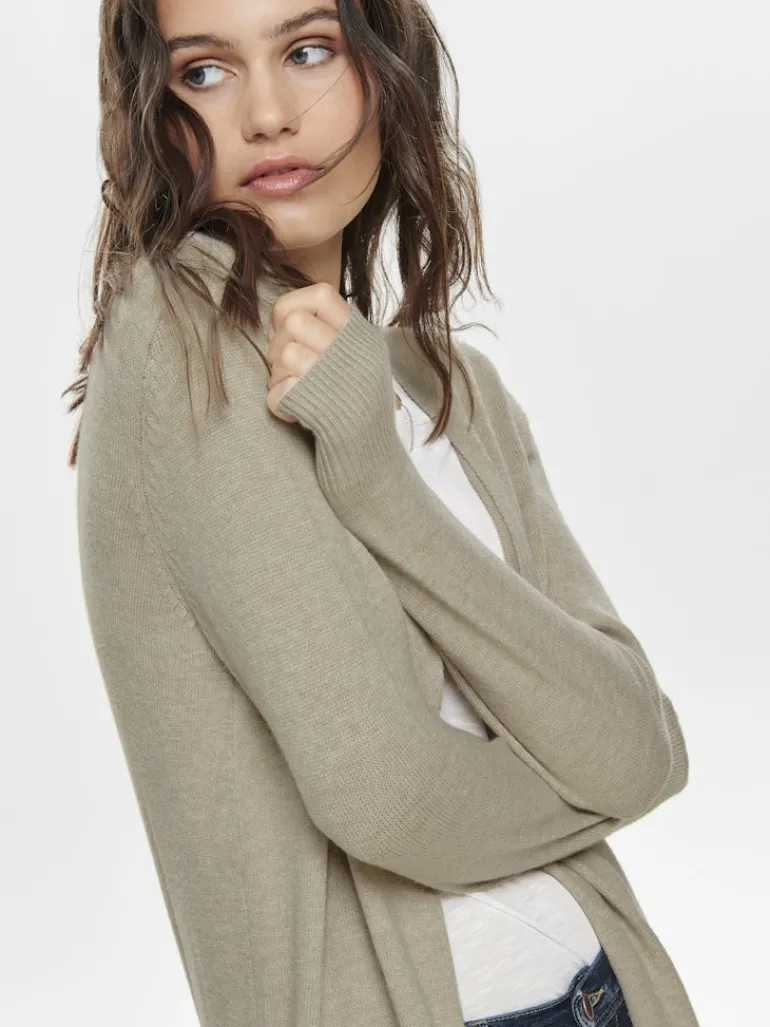 JDYMARCO L/S LONG CARDIGAN KNT NOOS beige