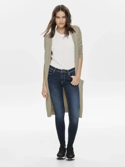 JDYMARCO L/S LONG CARDIGAN KNT NOOS beige