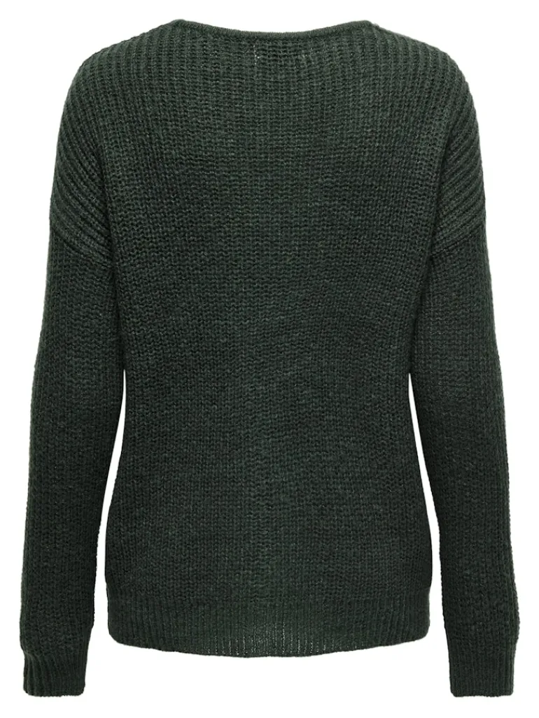 JDYNEW MEGAN L/S PULLOVER KNT NOOS scarab