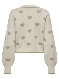 JDYROMANCE L/S JACQ. PULLOVER KNT NOOS birch