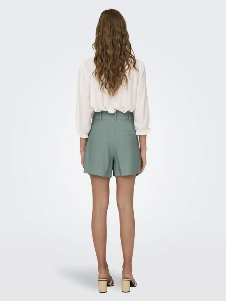 JDYSOLDE HW SHORTS PNT chinois green