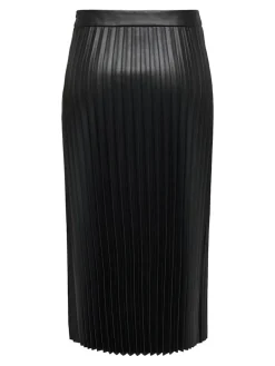 JDYSOYA PLEAT MIDI SKIRT JRS black