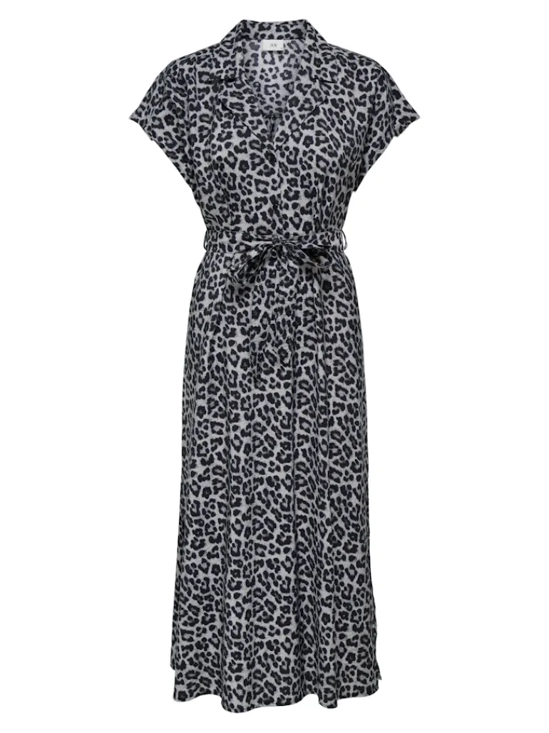 JDYTROYA LIFE S/L MIDI DRESS WVN DIA monument