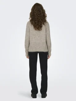 JDYZOEY LIFE L/S HN RAGLAN PUL KNT NOOS chateau gray