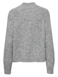 JDYZOEY LIFE L/S HN RAGLAN PUL KNT NOOS light grey melange