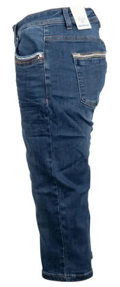 Jeansbermudas Honey 11010 blau