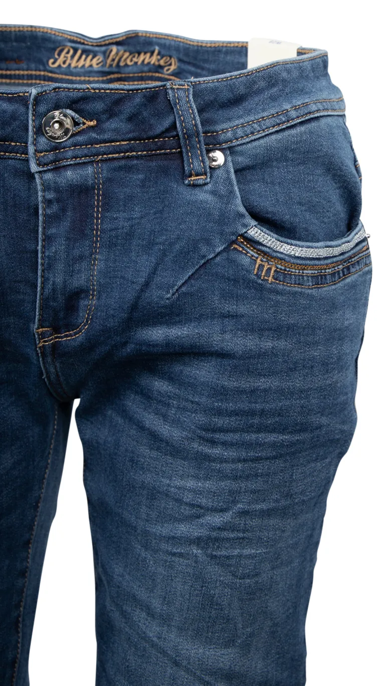 Jeansbermudas Honey 11010 blau