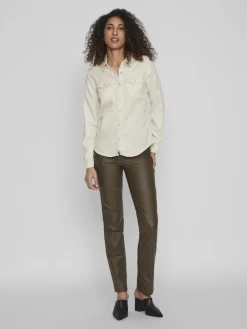 Jeansbluse birch