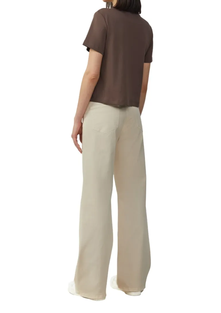Jeans-Hose beige