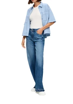 Jeans-Hose blau