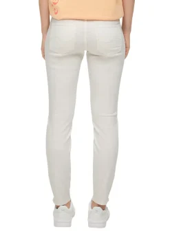 Jeans-Hose creme