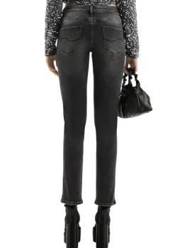 Jeans-Hose grau