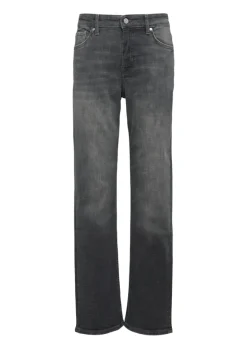 Jeans-Hose grau