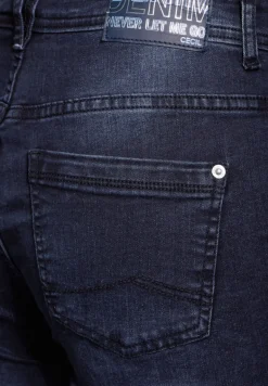 Jeans im Casual Fit blue black used wash