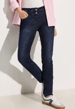 Jeans im Casual Fit blue black used wash