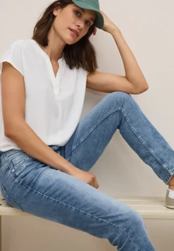 Jeans im Casual Fit light blue wash