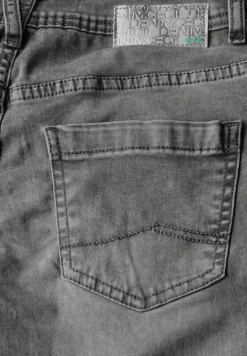 Jeans im Casual Fit mid grey random wash