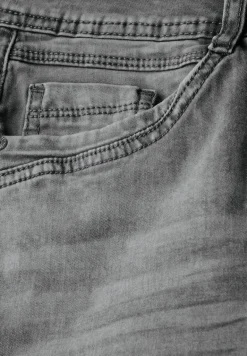 Jeans im Casual Fit mid grey random wash