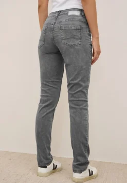 Jeans im Casual Fit mid grey random wash