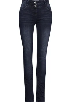 Jeans im Slim Fit blue black used wash
