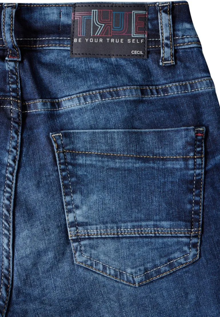 Jeans im Slim Fit mid blue wash