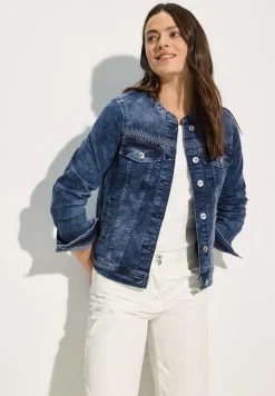 Jeansjacke mid blue wash