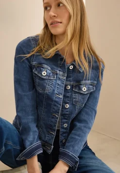 Jeansjacke mid blue wash